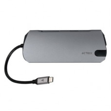 ACTECK AC-932943 Docking Station USB C 10 en 1 PORT X DH670