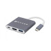 Naceb Technology NA-0111 Adaptador Tipo C a HDMI + USB 3.0 + PD
