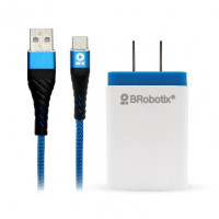 BROBOTIX USB C/CABLE TIPO C CARGA RÁPIDA 963332 CARGADOR