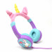 NECNON NBHK-UNICORN Audífonos Infantiles Unicorn 