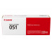 CANON 051 BK Cartucho CANON 051 BK Cartucho