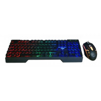 Naceb Technology Fallen Kit Teclado y Mouse Gamer