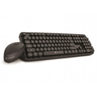 TECHZONE TZ19COMB01-INA Teclado y Mouse Óptico Inalámbrico