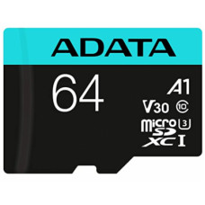 ADATA UHS-I 64GB Micro Secure Digital Premier A2 