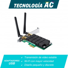 TP-LINK Archer T4E Tarjeta Dual Band PCI-Express